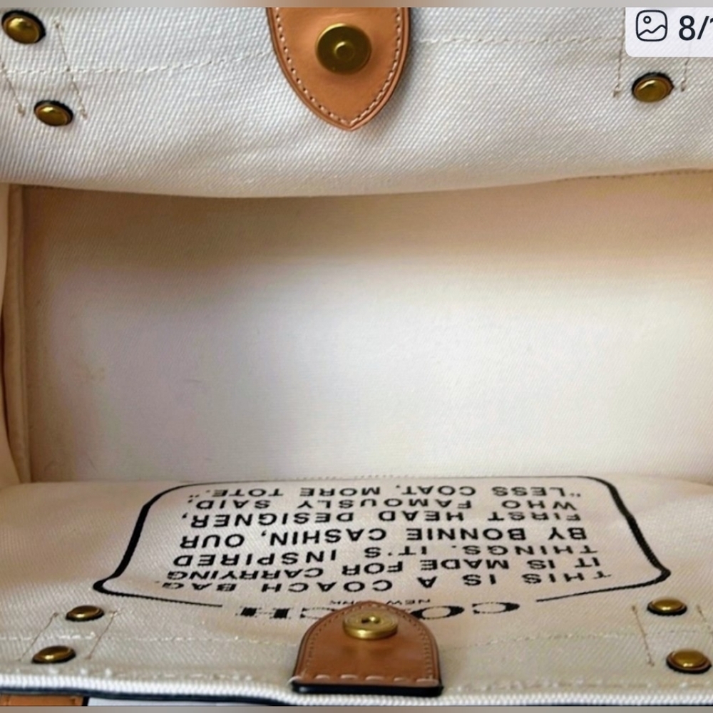 Coach Bonnie Cashin Tote Bag Limited Edition... SUPER RARE PIECE!!! - Picture 12 of 12